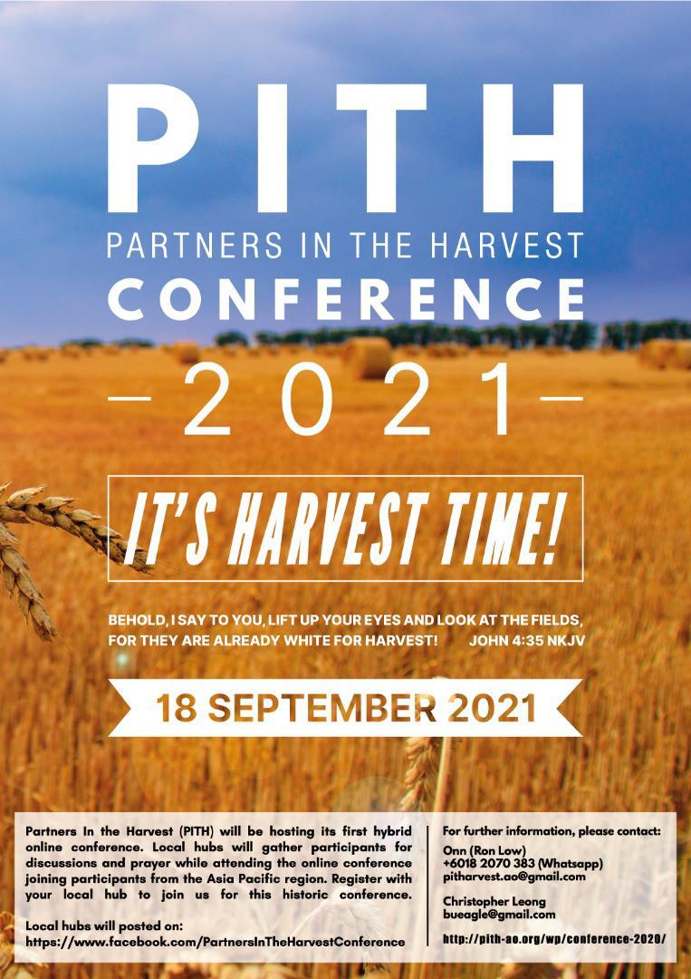 Read more about the article ASIA-PACIFIC, PITH REGIONAL VIRTUAL CONFERENCE